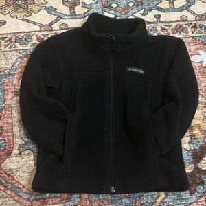 Toddler Columbia Black Fleece Jacket Size 2T
